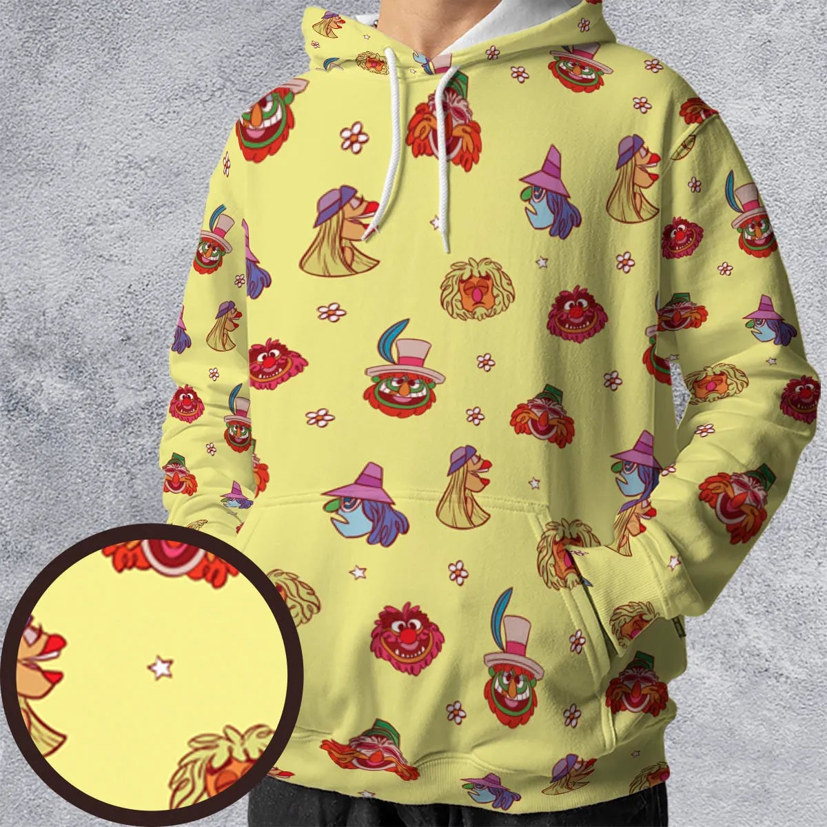 All-over Print Hoodie - RLQBXWMB