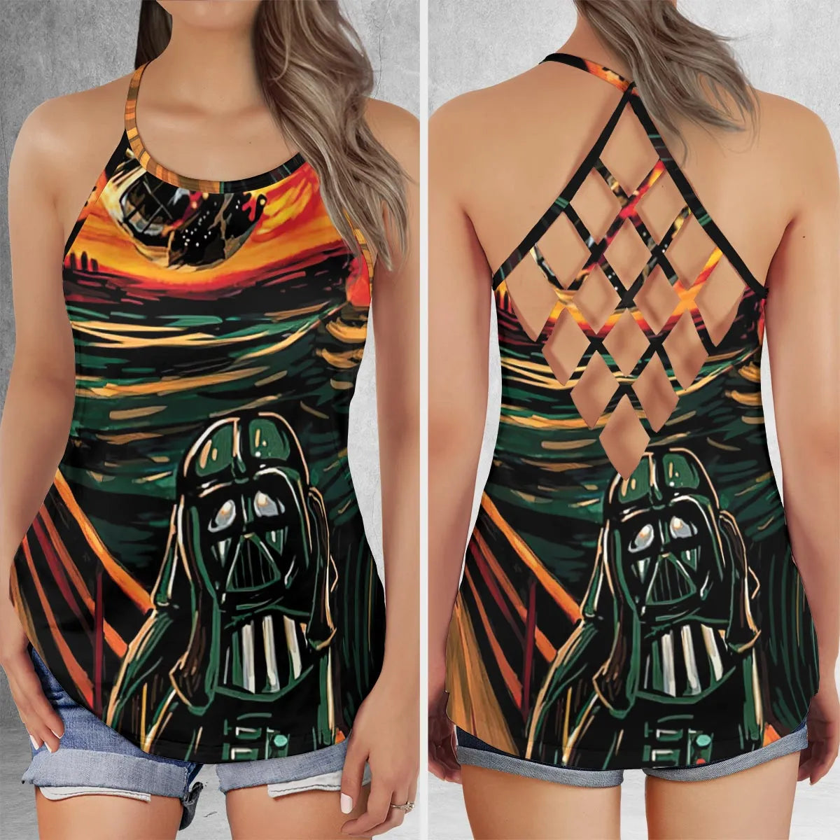 Criss Cross Tank Top - 8GAZ9LWG