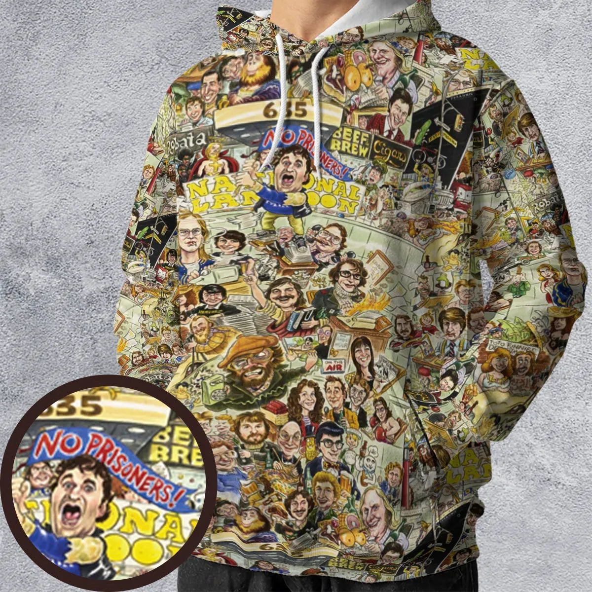 All-over Print Hoodie - 3ZZ76J9W