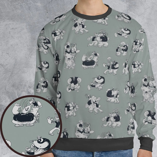 All-over Print Sweatshirt - 2FJNQGTM