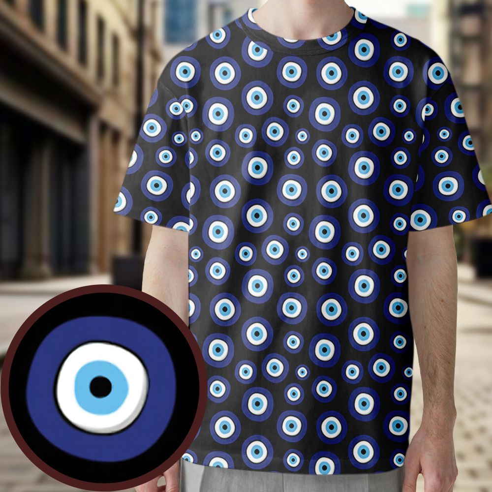 Greek Evil Eye Pattern -  - 1