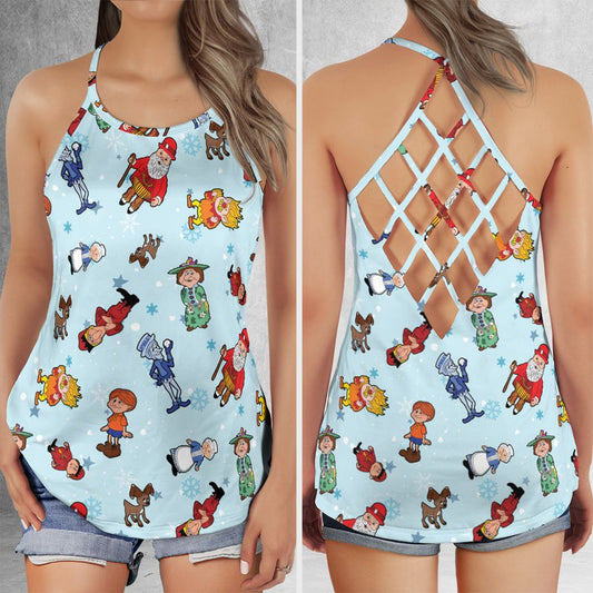 Criss Cross Tank Top - PQG5YH73 -  - 1