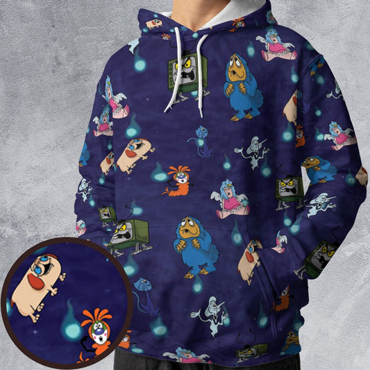 All-over Print Hoodie - S75D48BP -  - 1