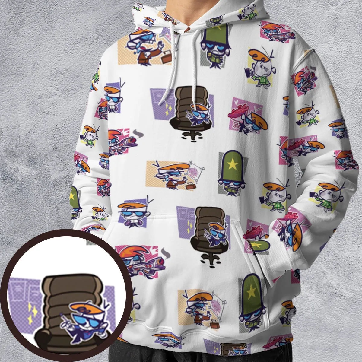 All-over Print Hoodie - QD1FKE6Y