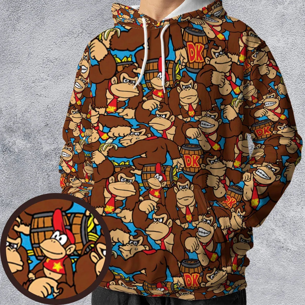 All-over Print Hoodie - WDQZ4HA9