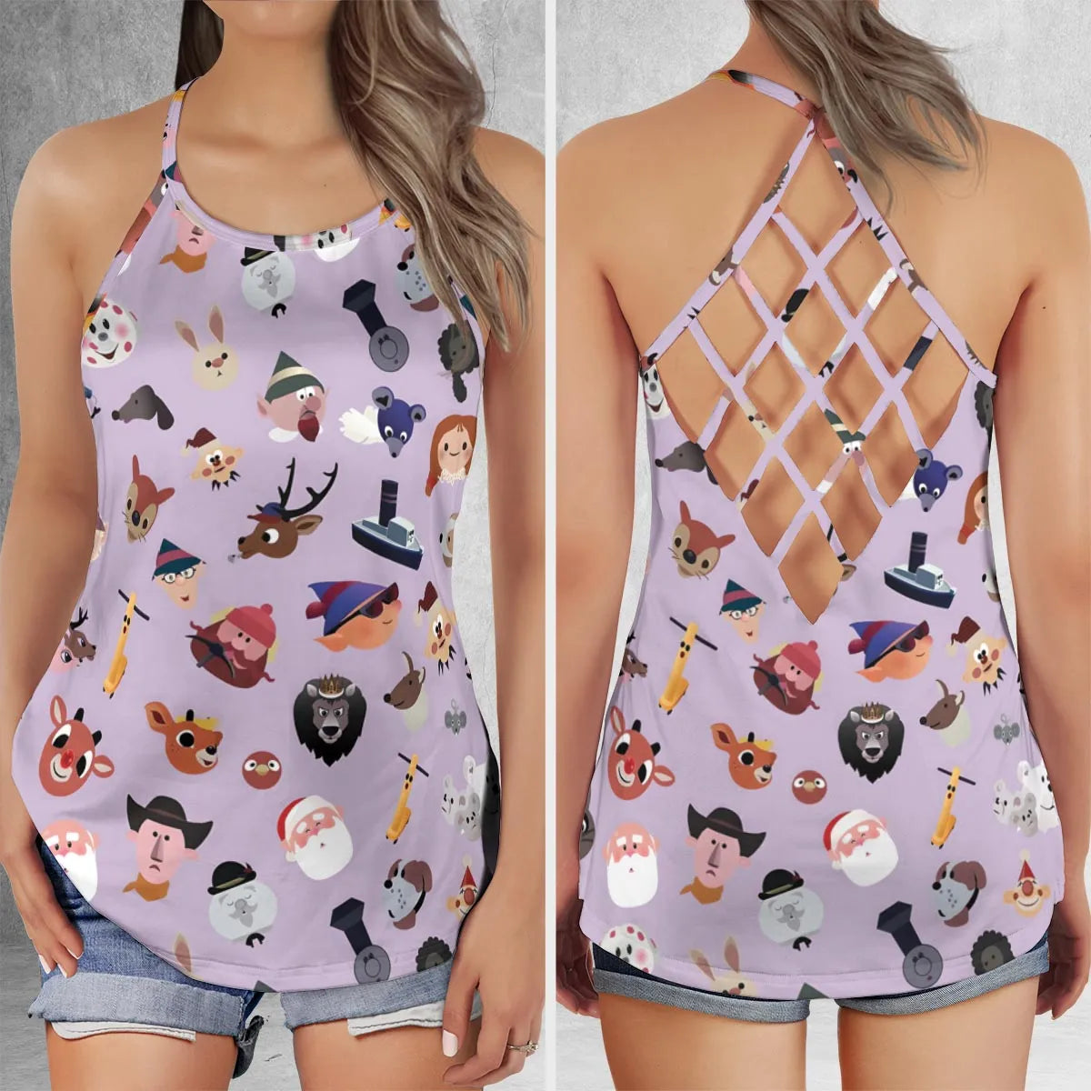 Criss Cross Tank Top - R26AP16L