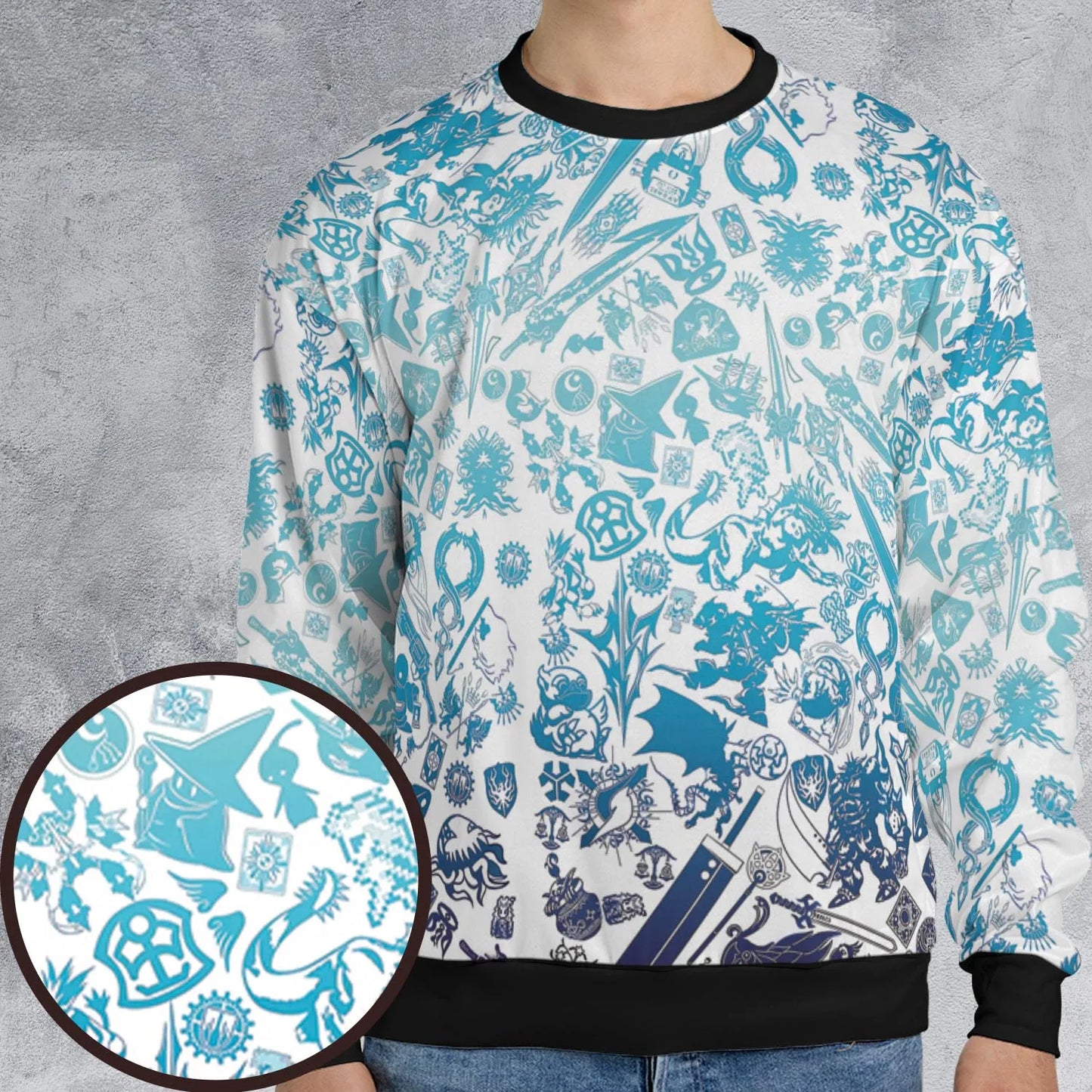 All-over Print Sweatshirt - RGZ8T5D6