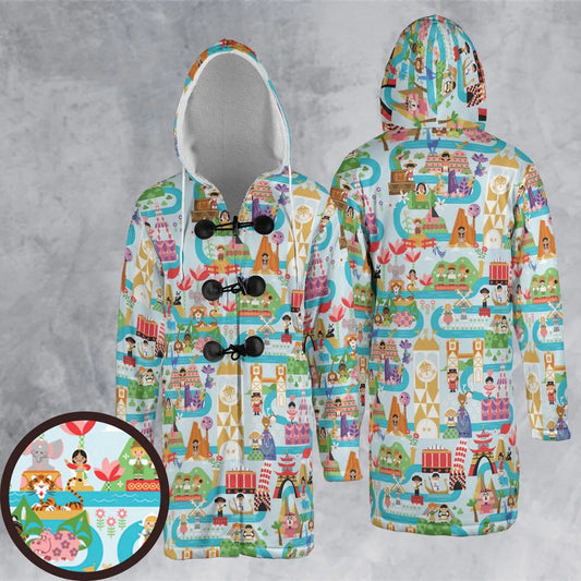 Hooded Cloak Coat - 16YDR9PA