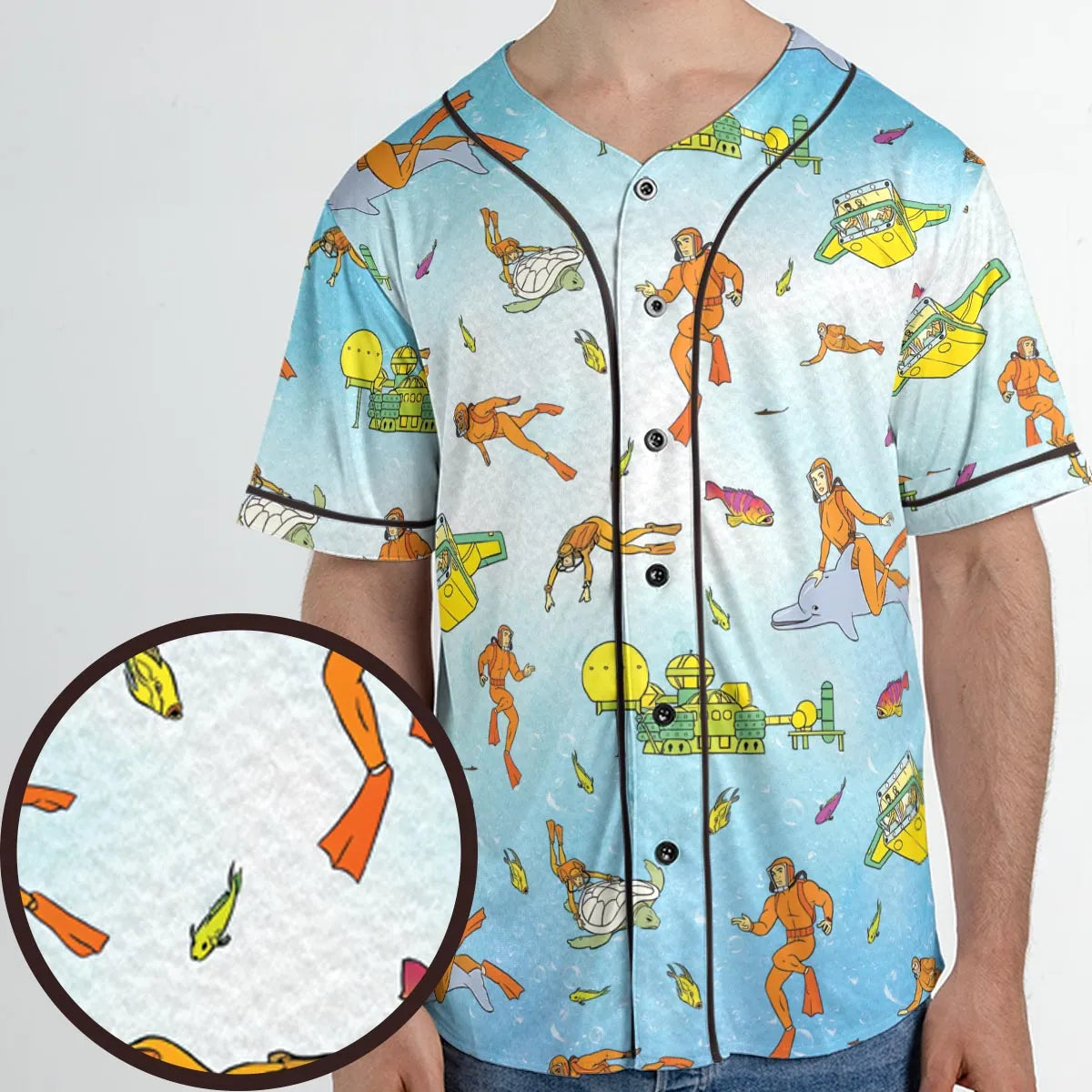 Unisex Baseball Jersey - 8RMVKJNV