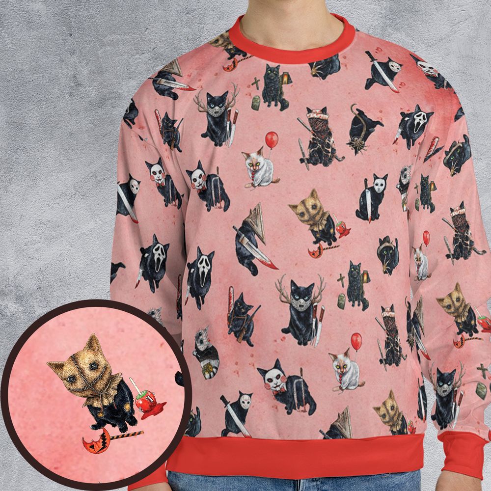 All-over Print Sweatshirt - 6W3SRTTU -  - 1