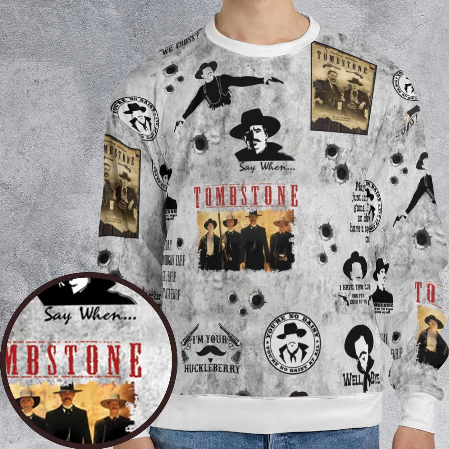 All-over Print Sweatshirt - 57J7AW29