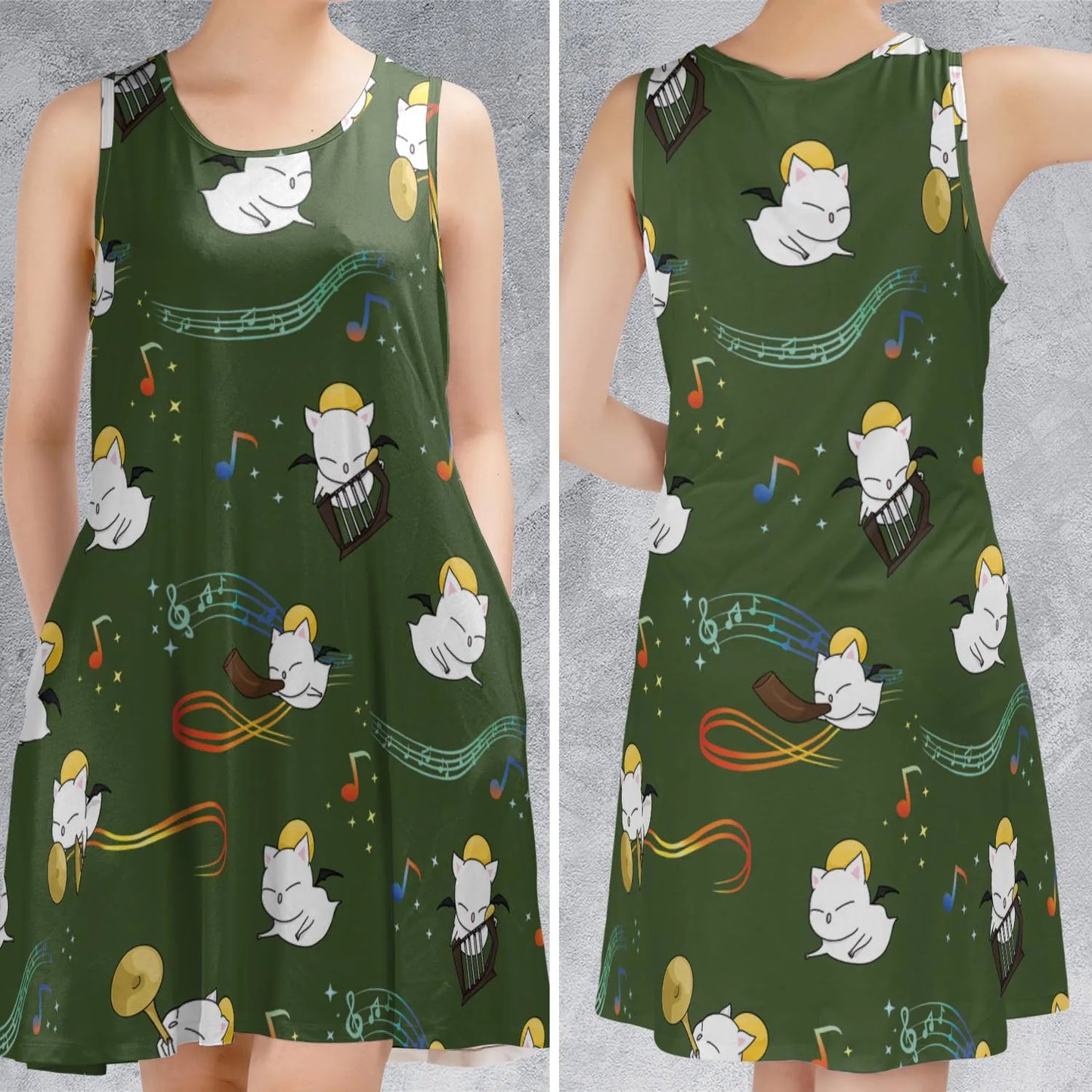 Sleeveless Dress - UVEWJPGR