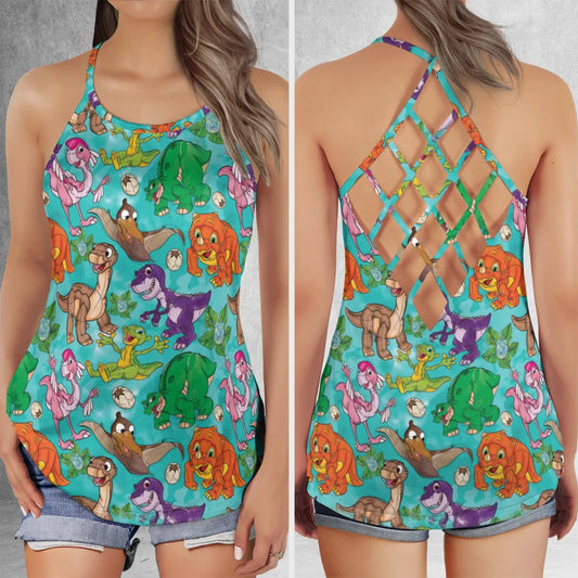 Criss Cross Tank Top - HHR1LRPZ