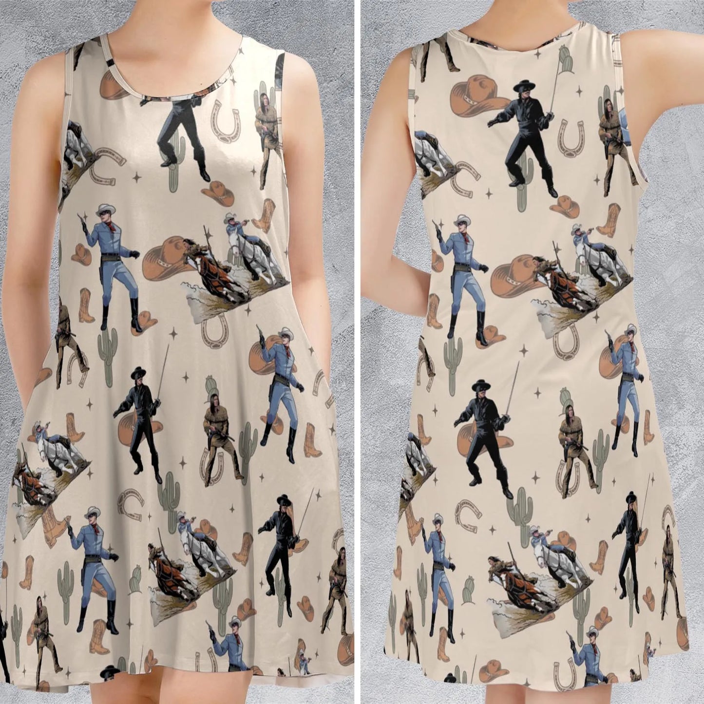 Sleeveless Dress - R9777MJZ