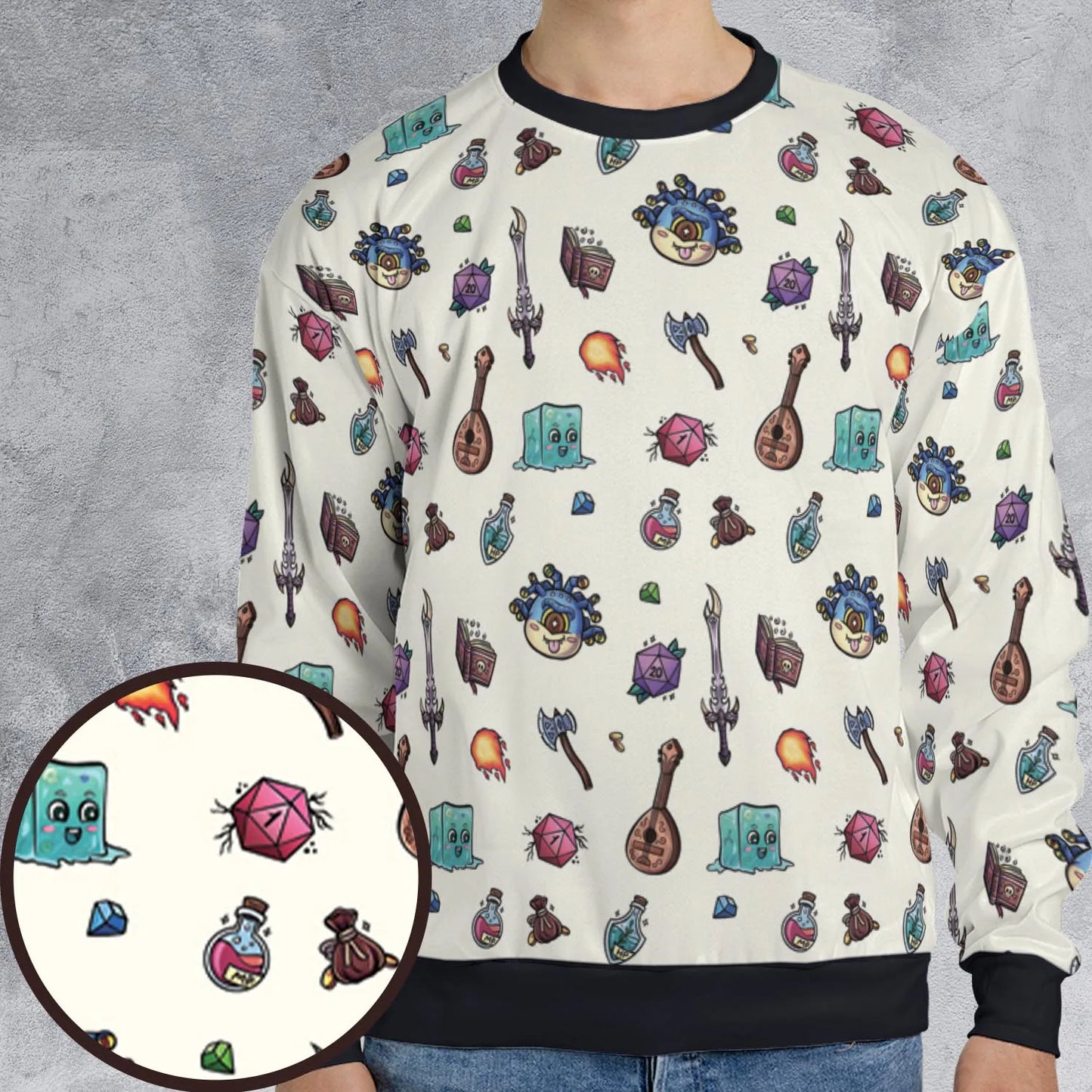 All-over Print Sweatshirt - PGHAP34S