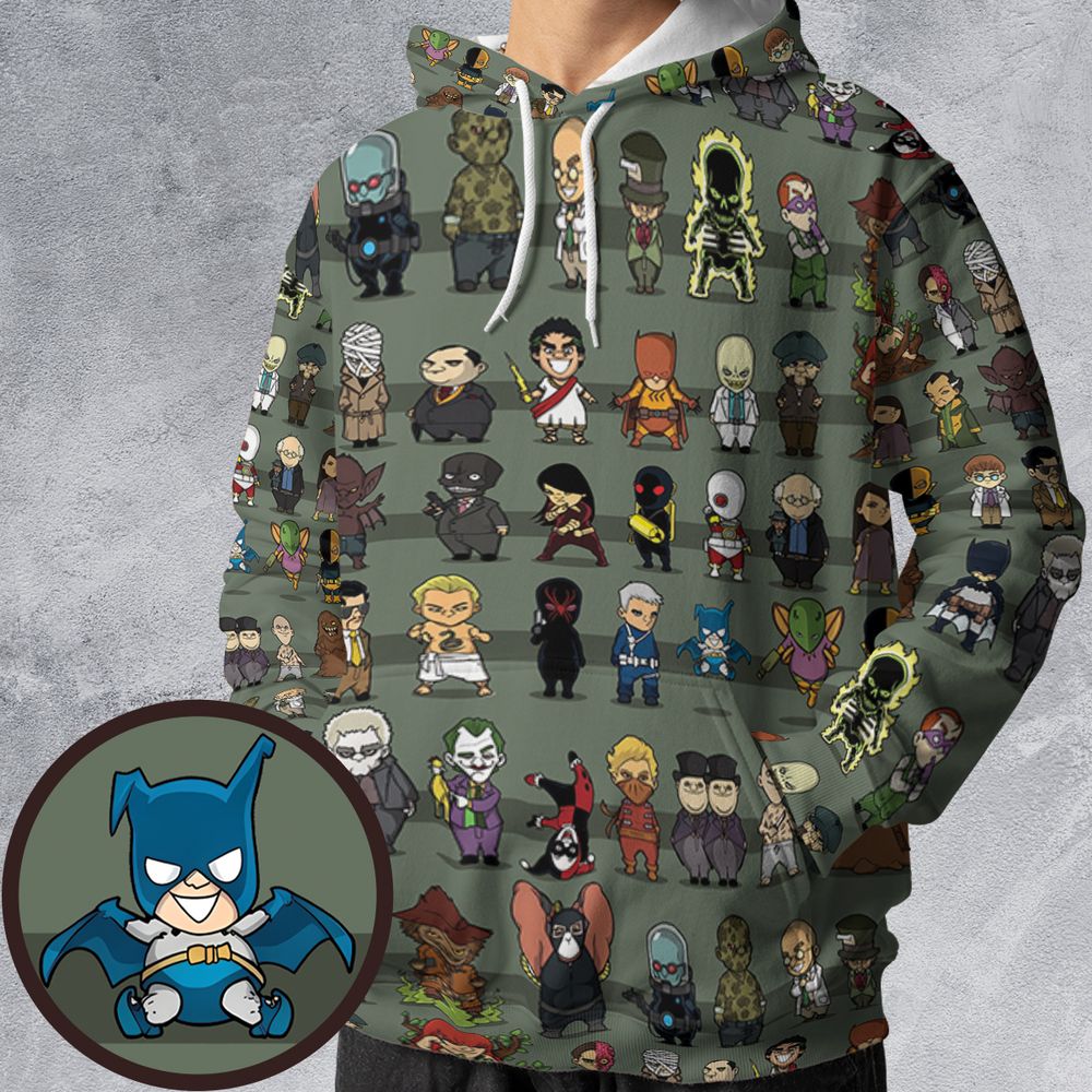 All-over Print Hoodie - 6R6A3HVJ -  - 1