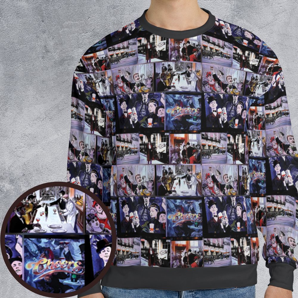 All-over Print Sweatshirt - 3556GMNN -  - 1