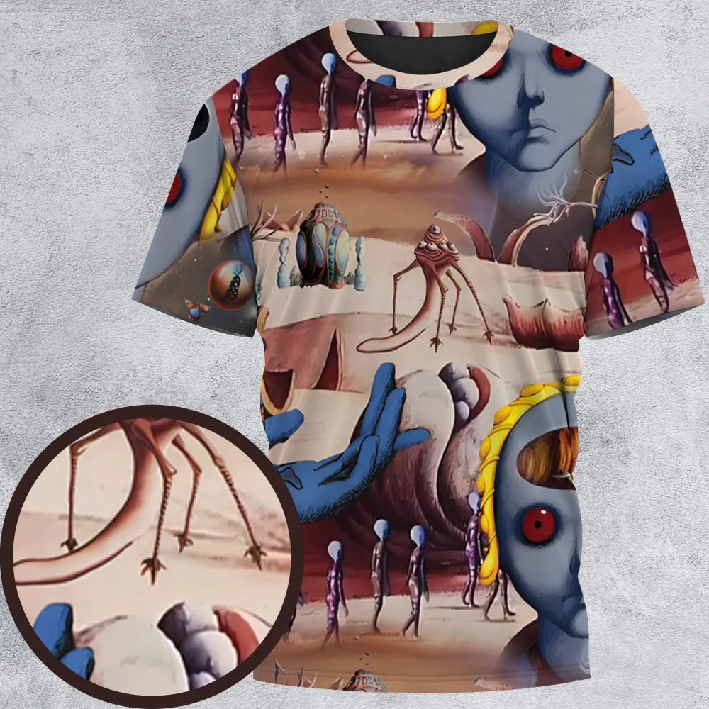 All-Over Print Unisex T-Shirt - WZC47LBK