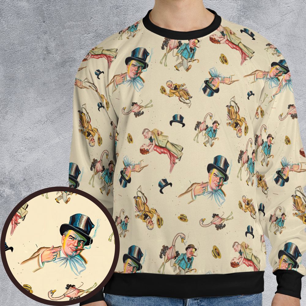 All-over Print Sweatshirt - LRAQM47J -  - 1