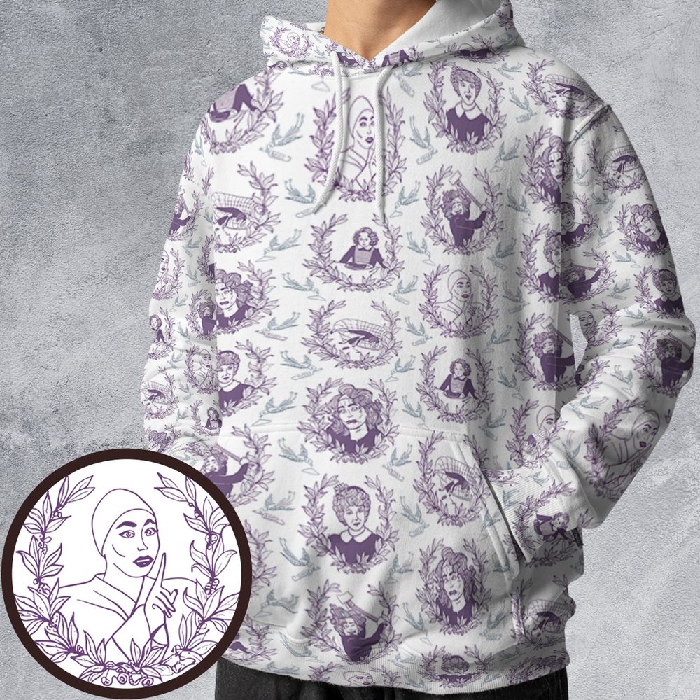 All-over Print Hoodie - PA3DTJ65 -  - 1
