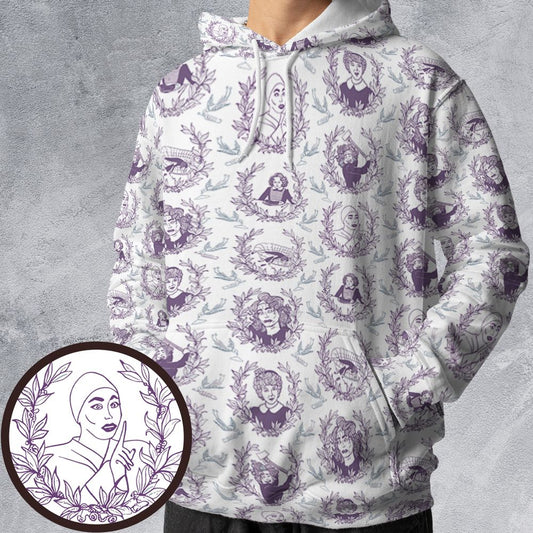 All-over Print Hoodie - PA3DTJ65 -  - 1