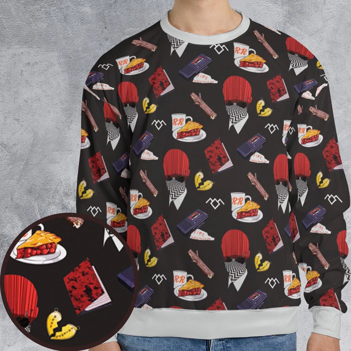 All-over Print Sweatshirt - 2DH36RMM