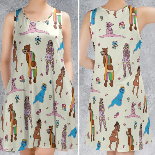 Sleeveless Dress - 6KFBK96X