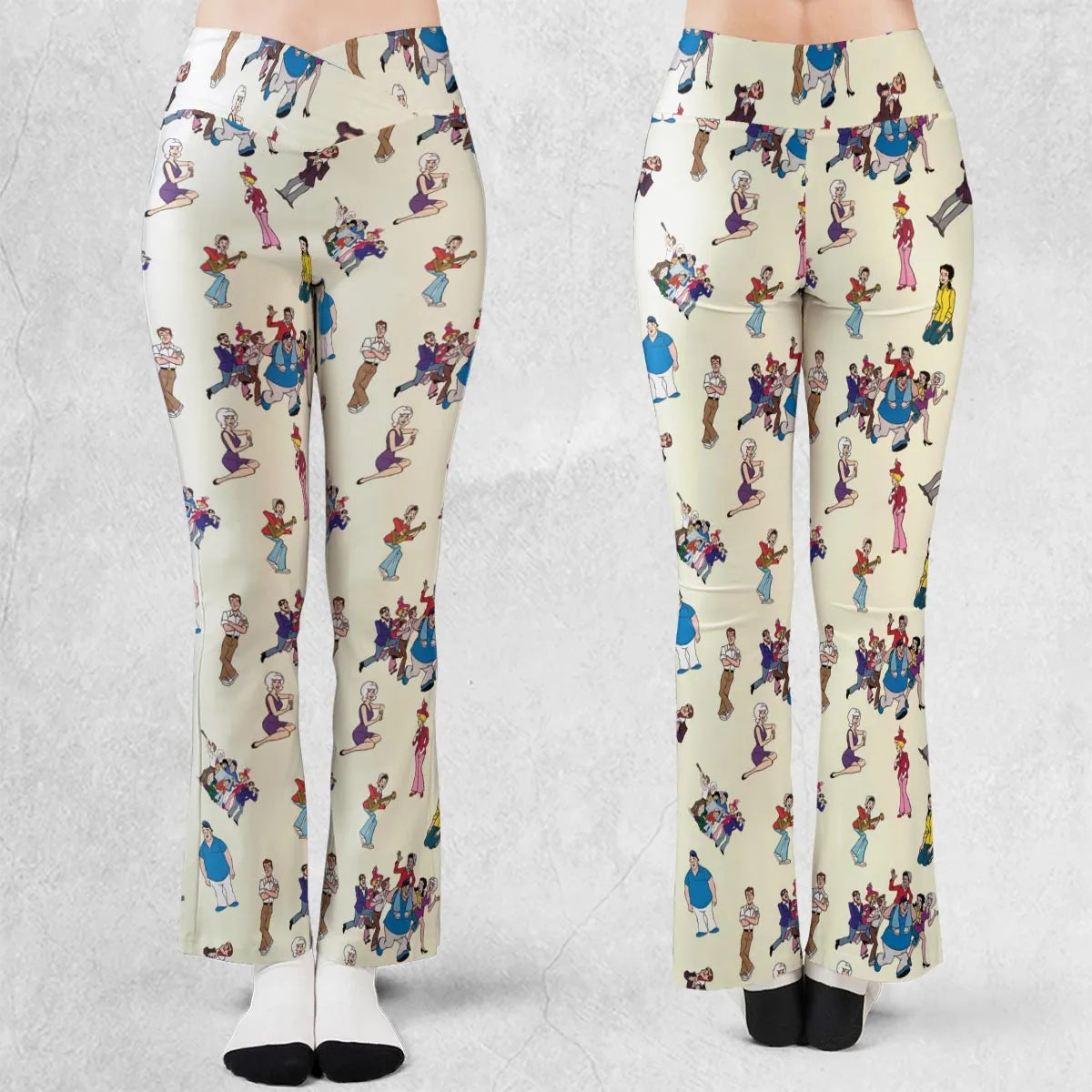 Flare Leggings - YZTTABQL
