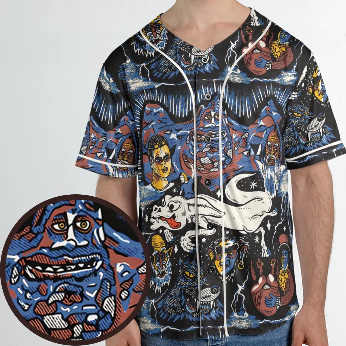 Unisex Baseball Jersey - X5VDHLX7
