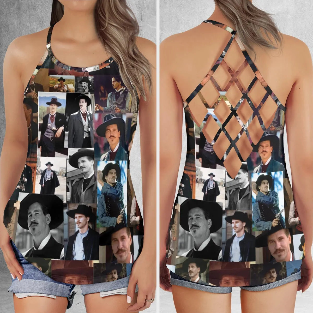 Criss Cross Tank Top - 47TGZ5BR