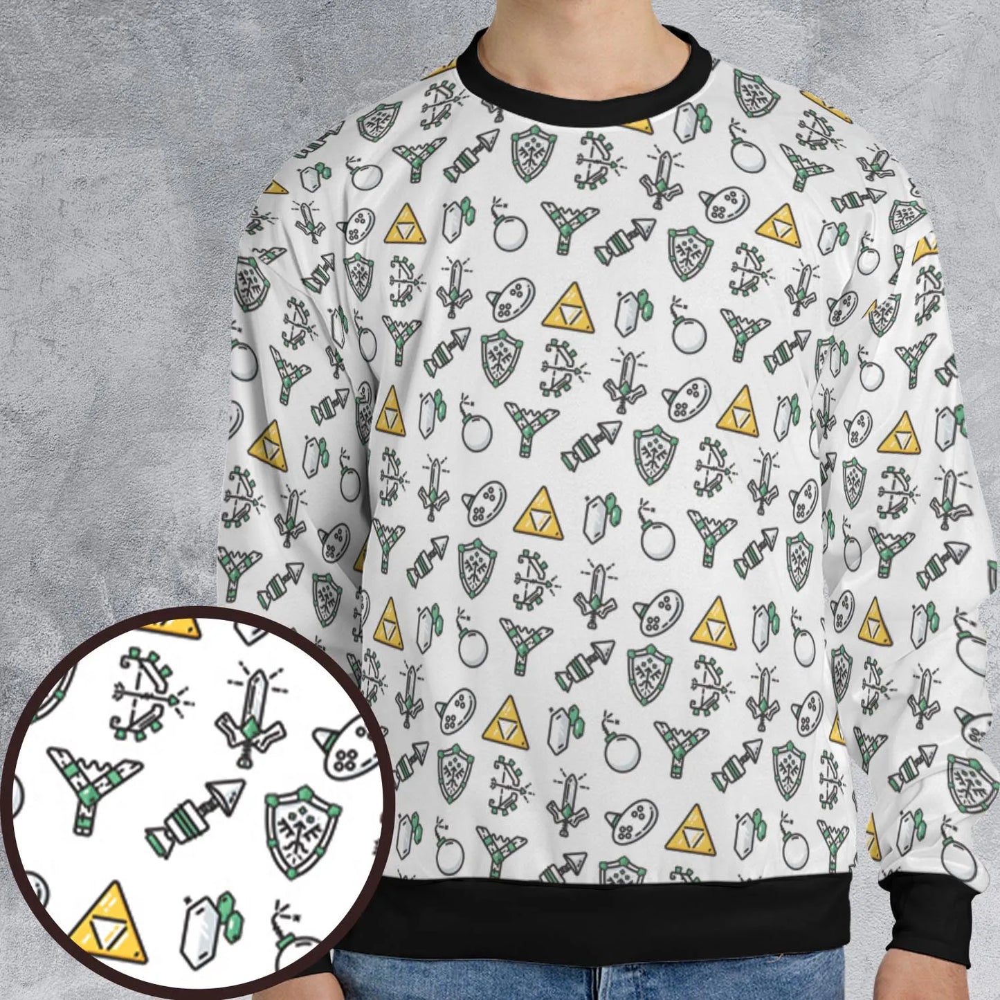 All-over Print Sweatshirt - EC8NS467