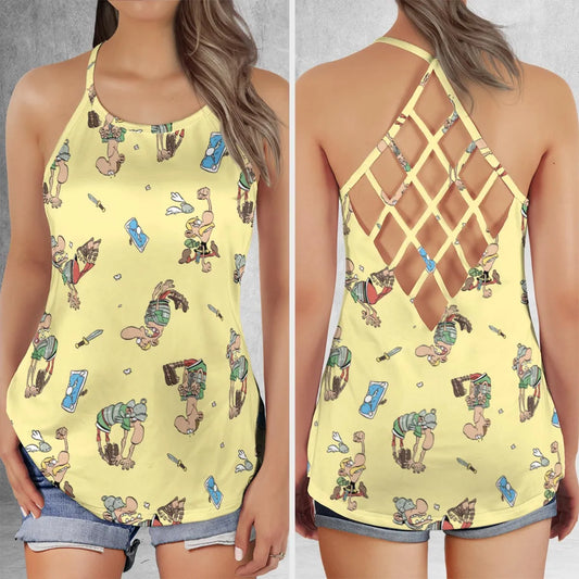 Criss Cross Tank Top - VAP12255