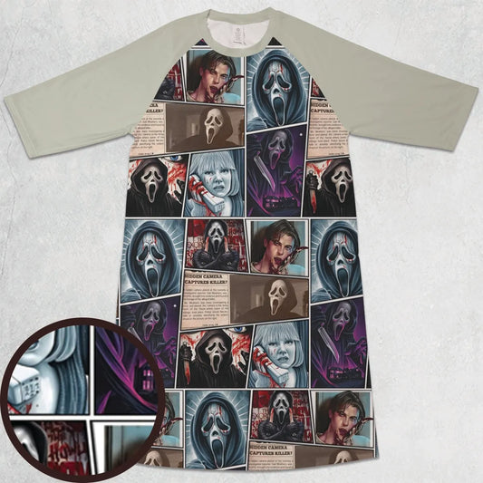 3/4 Sleeve Raglan Dress - C8AARS1F