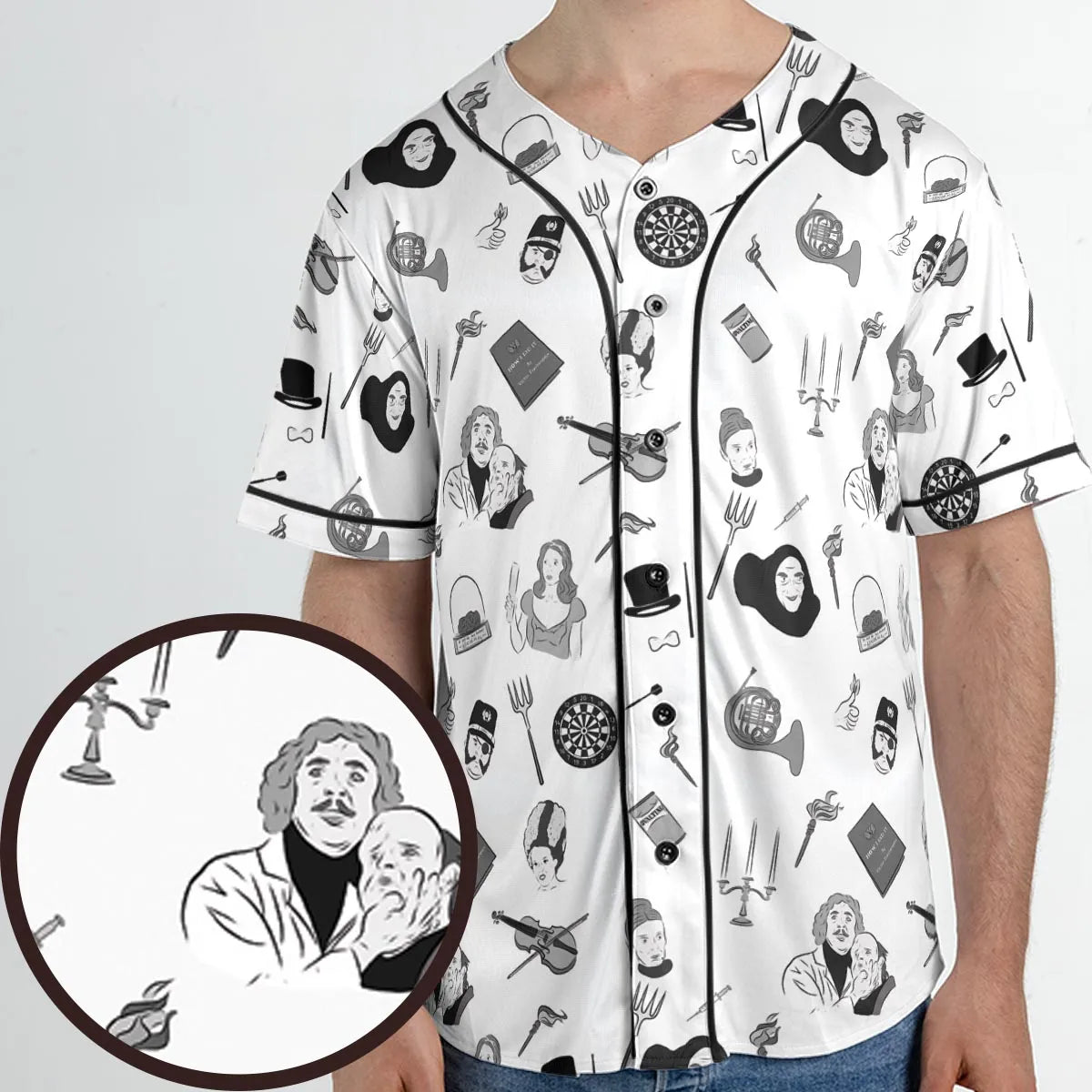 Unisex Baseball Jersey - G3315N43