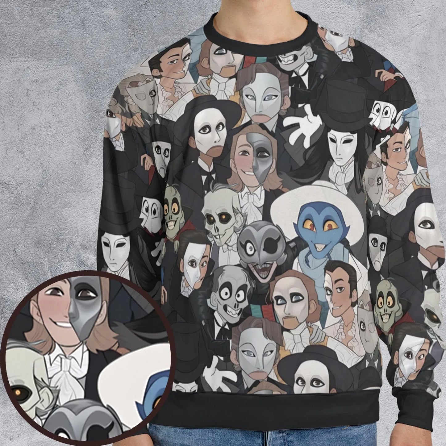 All-over Print Sweatshirt - 9149BE32