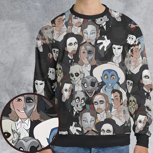 All-over Print Sweatshirt - 9149BE32