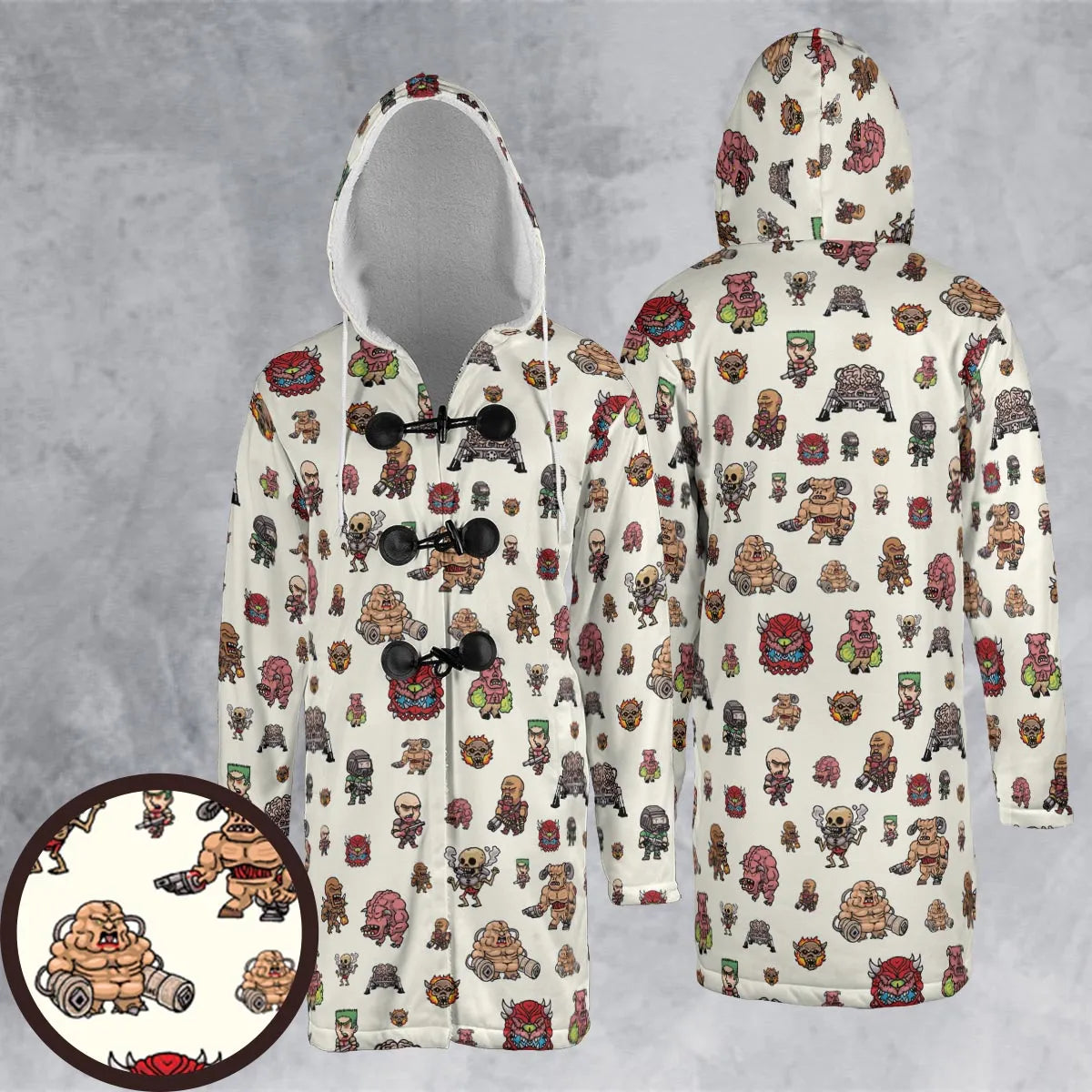 Hooded Cloak Coat - 6JNLSCDF