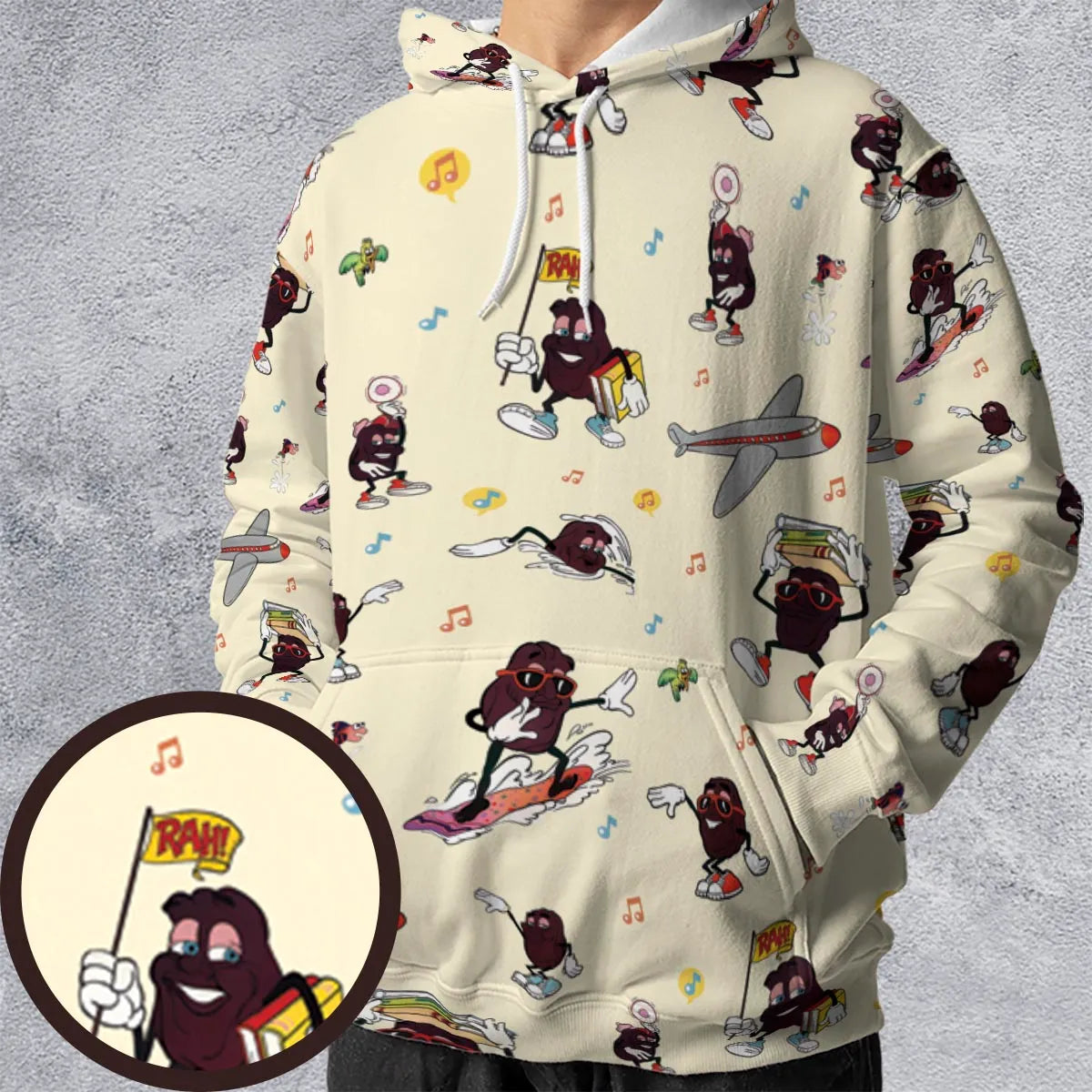 All-over Print Hoodie - UGDVHW4C