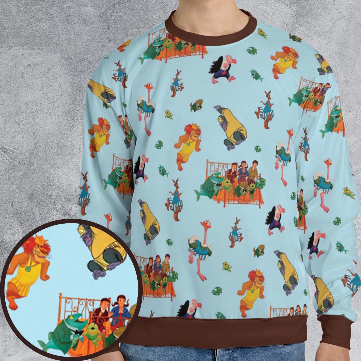 All-over Print Sweatshirt - 4JVZFH5D
