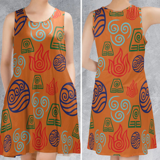 Sleeveless Dress - AEUD7KUL