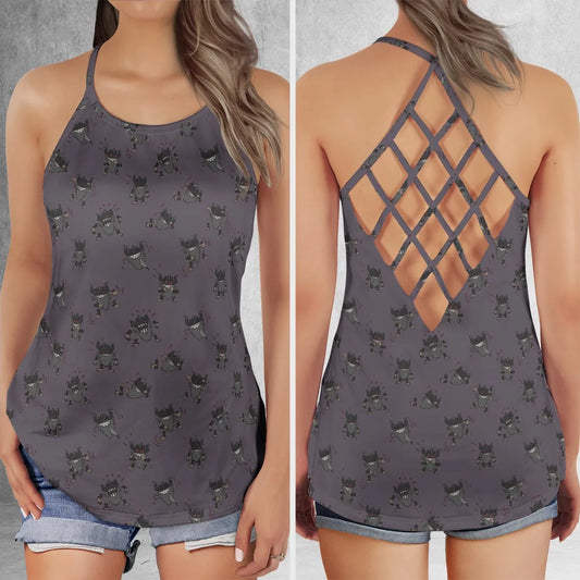 Criss Cross Tank Top - US82KBY3