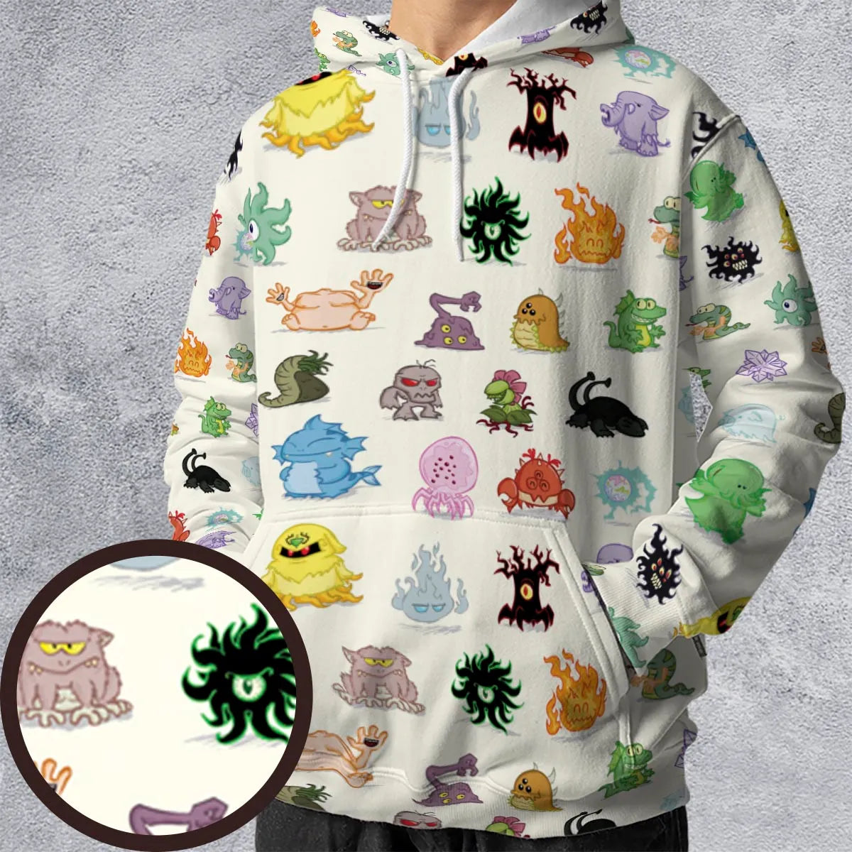 All-over Print Hoodie - CTZFY1GL