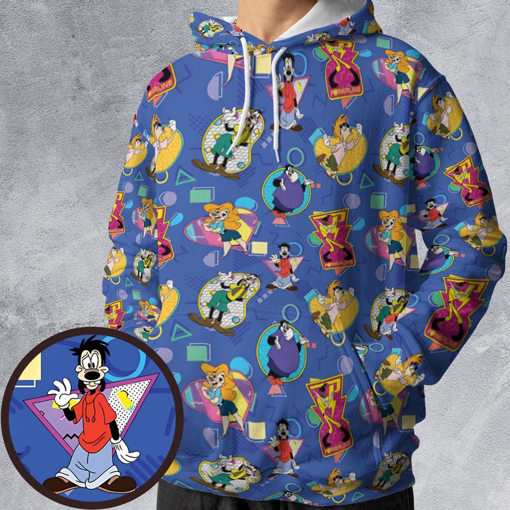 All-over Print Hoodie - H7P1NTLX -  - 1