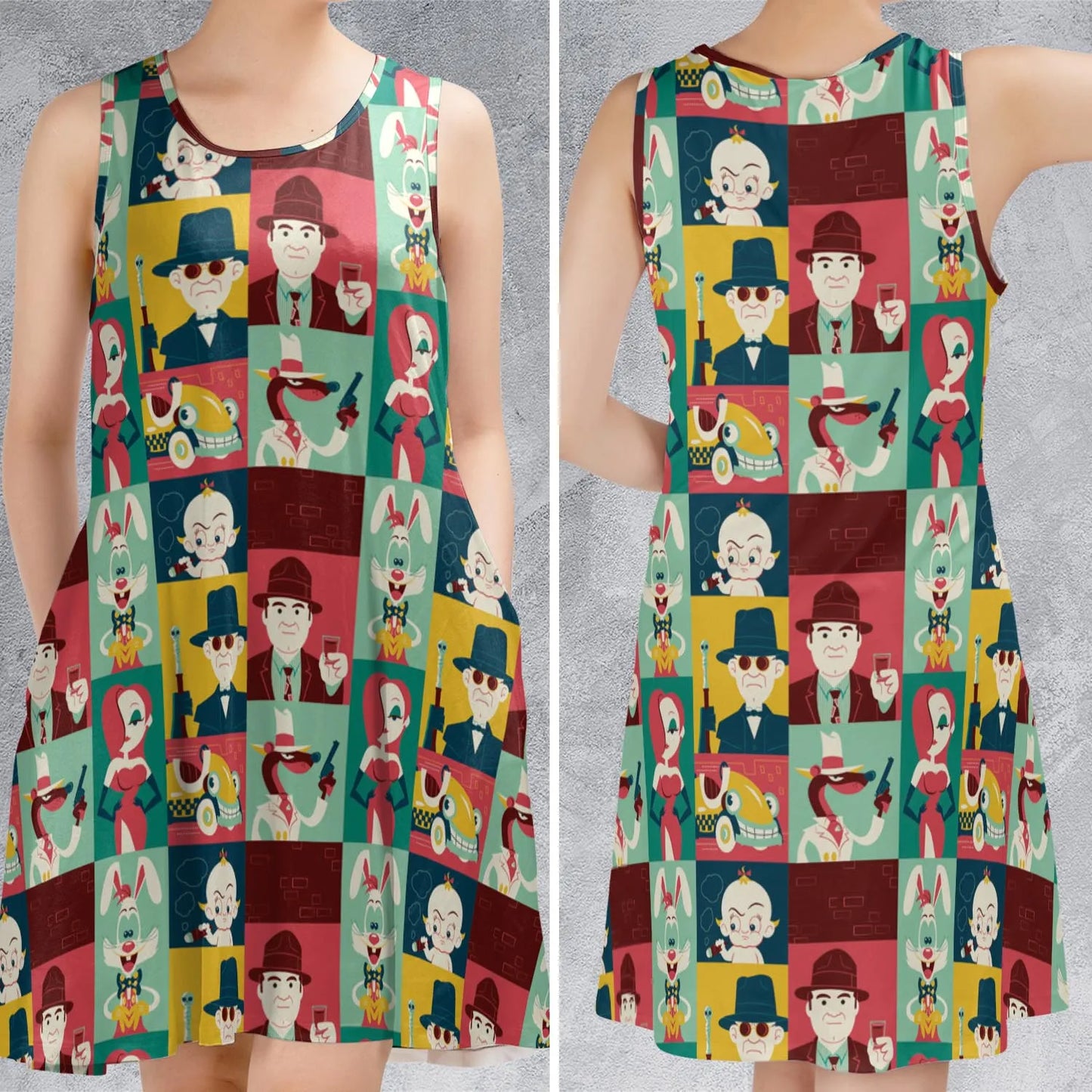Sleeveless Dress - D7LAPX7G