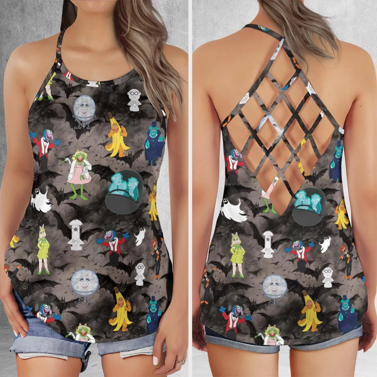 Criss Cross Tank Top - WXNBSHXB