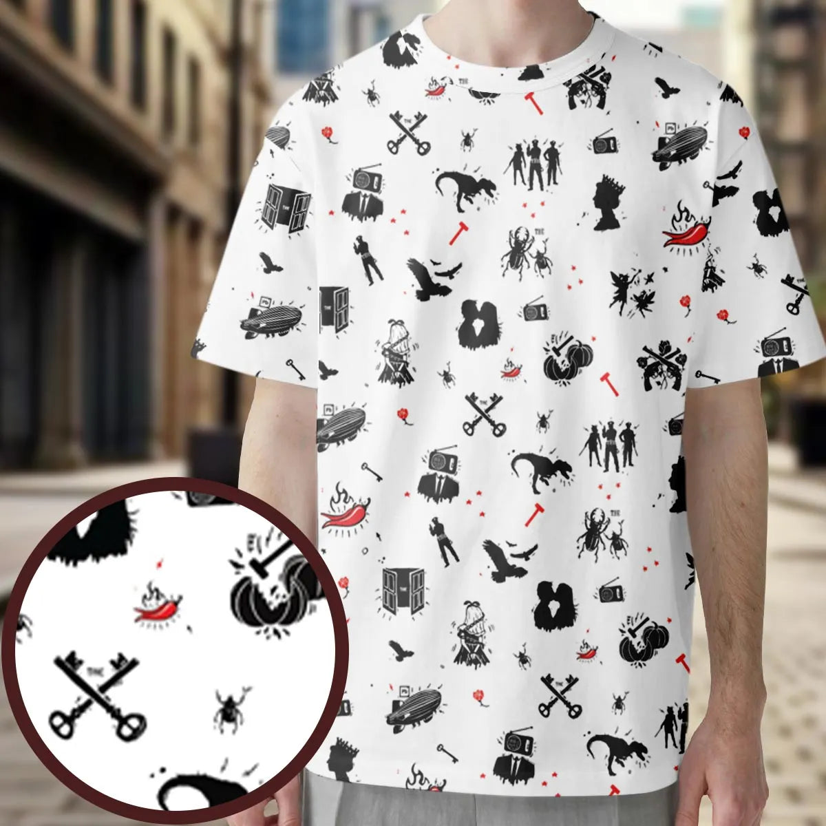 All-Over Print Unisex T-Shirt - J7C4NT6E