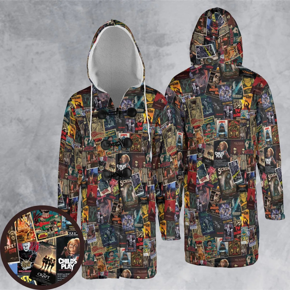 Hooded Cloak Coat - YFJRUA86