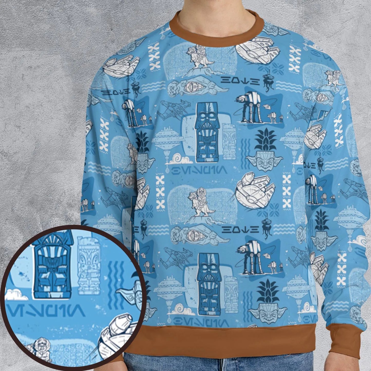 All-over Print Sweatshirt - 9M1P4FTT
