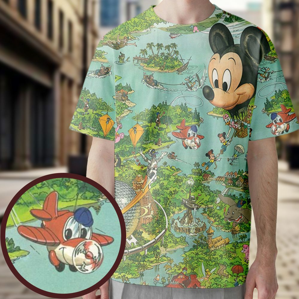 All-Over Print Unisex T-Shirt -  - 1
