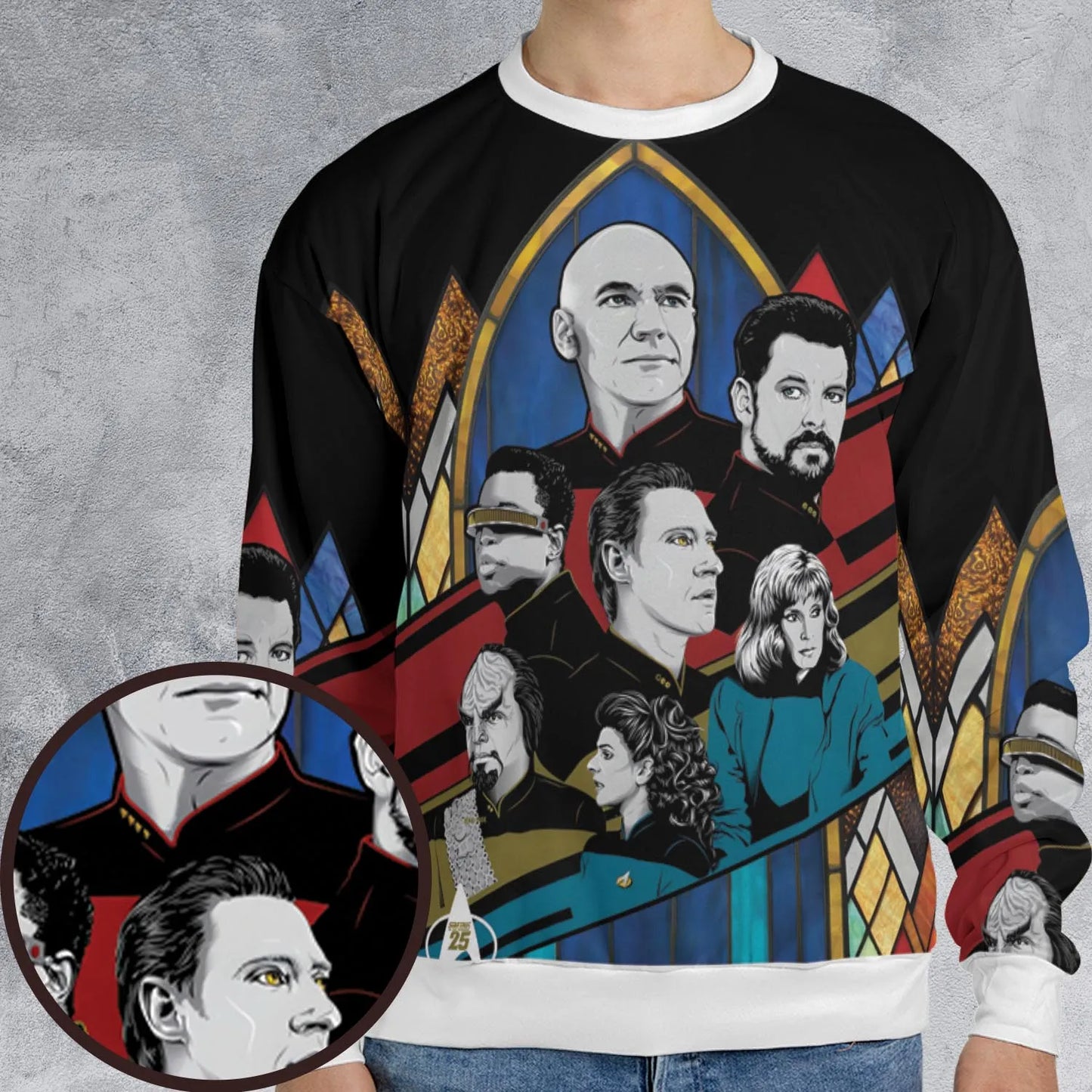 All-over Print Sweatshirt - FVCGRZ2U